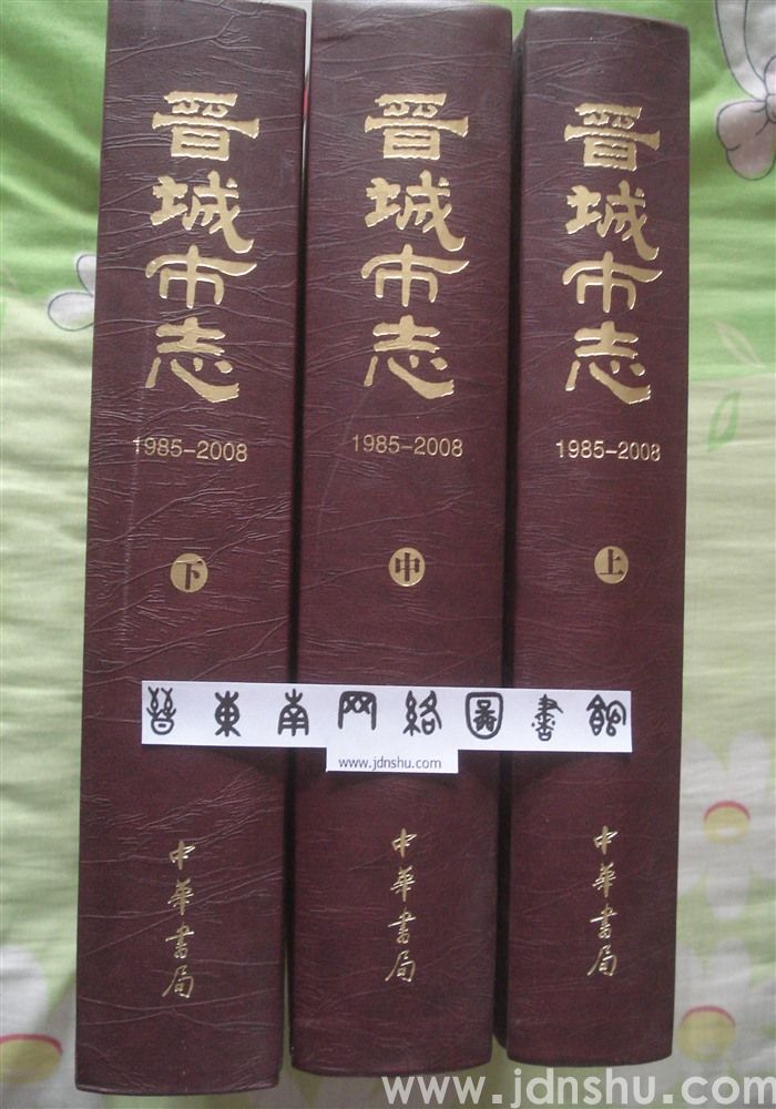 晋城市志（1985-2008 上中下 全三册）