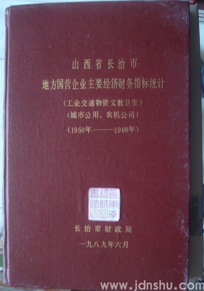 山西省长治市地方国营企业主要经济财务指标统计（工业交通物资文教卫生、城市公用、农机公司）（1950年
