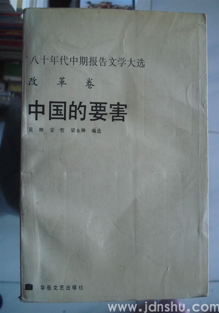 八十年代中期报告文学大选·改革卷：中国的要害