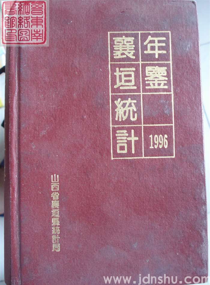 襄垣统计年鉴 1996
