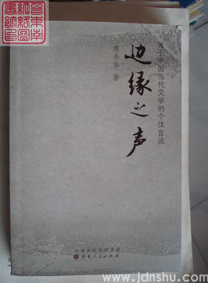 边缘之声：关于中国当代文学的个体言说