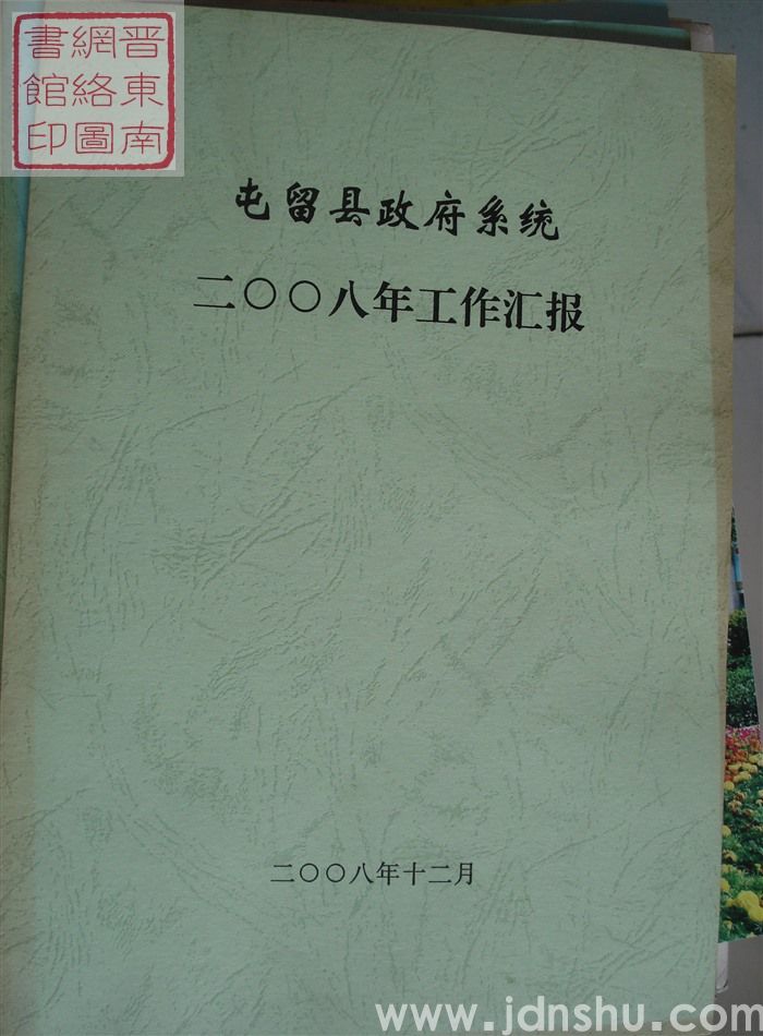 屯留县政府系统二〇〇八年工作汇报