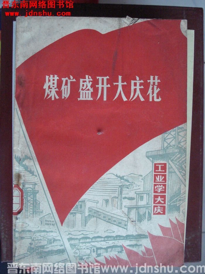 煤矿盛开大庆花