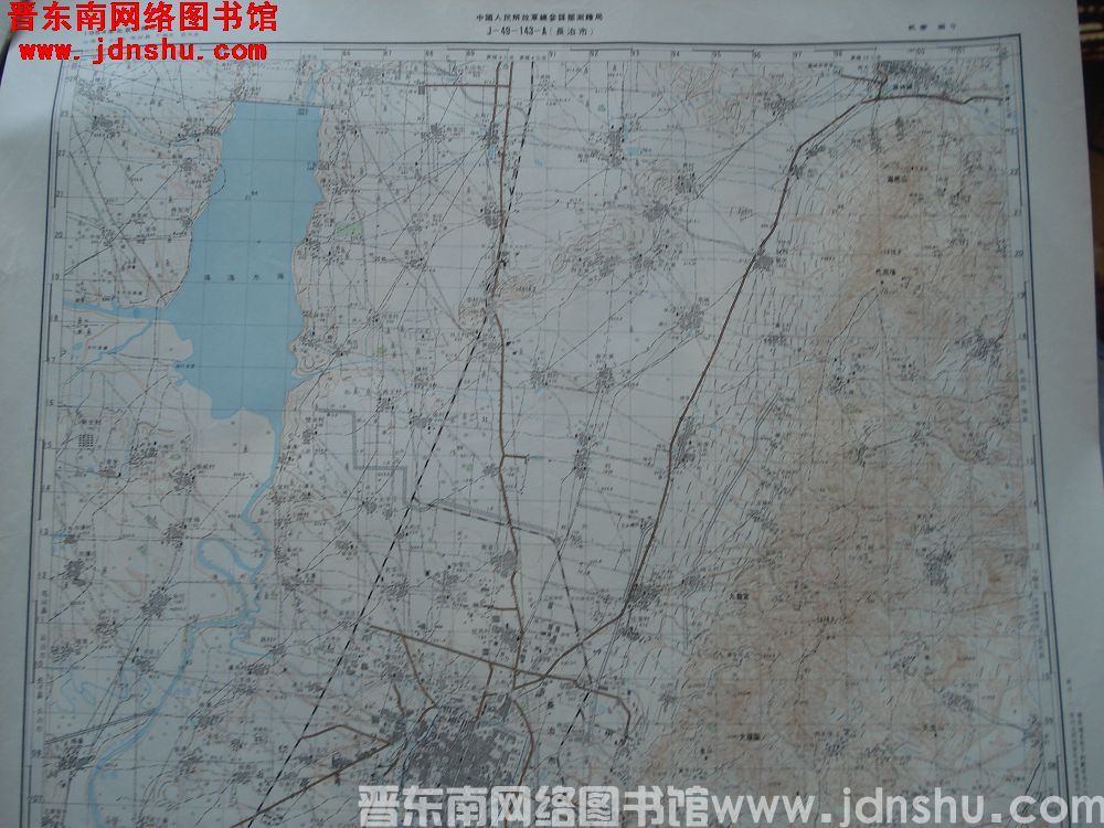 J-49-143-A 长治市地图