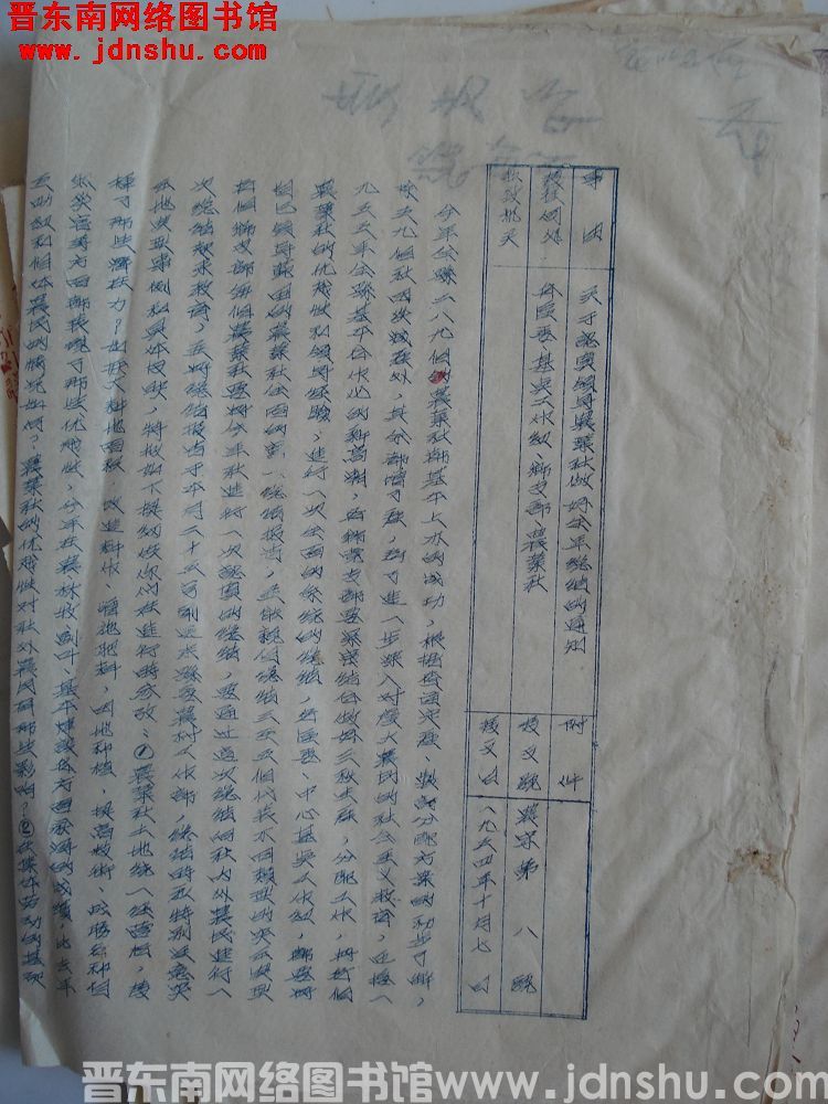 中共平顺县委农村工作部通知（19541007）农字第8号：关于认真领导农业社做好全年总结的通知