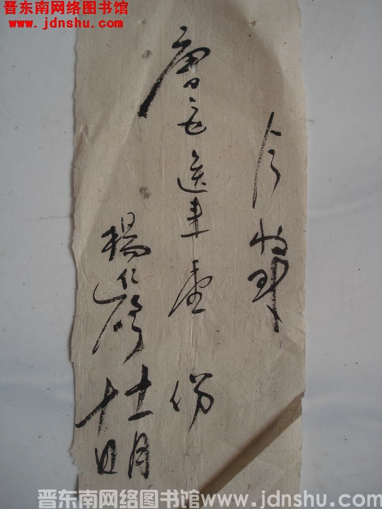 唐安村收条（19521110）